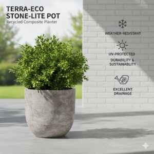 Terra-Eco Stone-Lite Pot